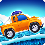 Arctic roads: car racing game