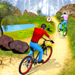 MTB Downhill Cycle Race