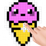 Pixel Draw – Number Art Coloring Book