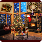 Christmas Fireplace LWP Deluxe