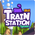 Idle Train Station Tycoon : Money Clicker Inc.