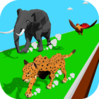 Animal Transform Race Epic Race 3D