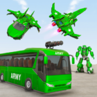 Army Bus Robot Car Game – Transforming robot games