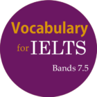 Vocabulary for IELTS